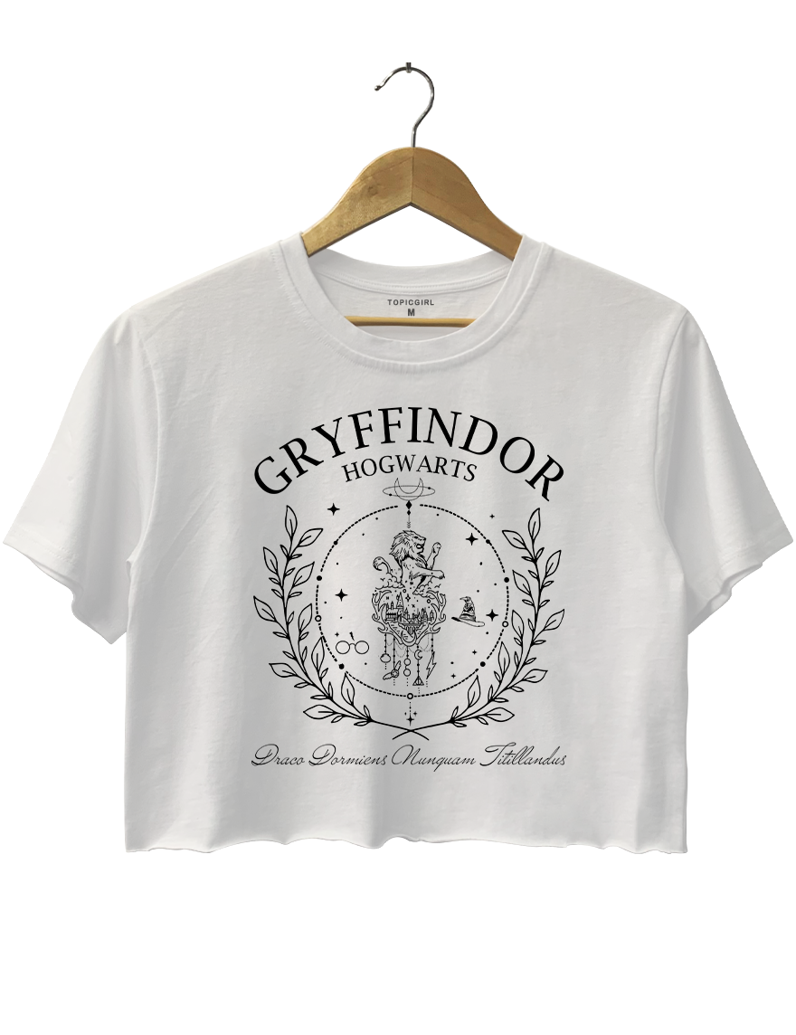 Hogwarts Gryffindor Crop Top