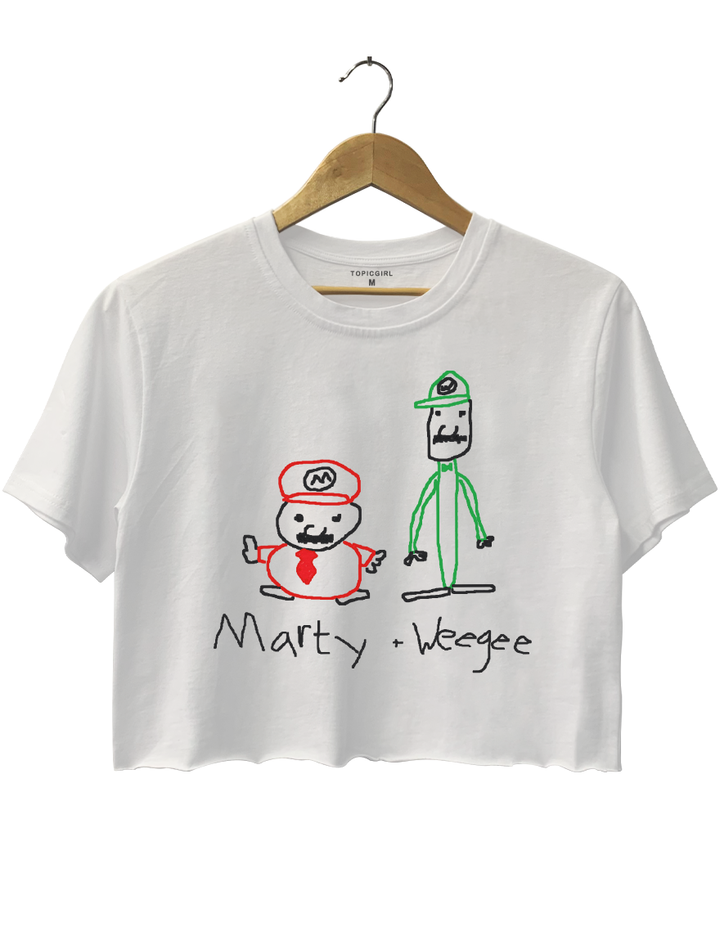 Marty and Weegee Crop Top