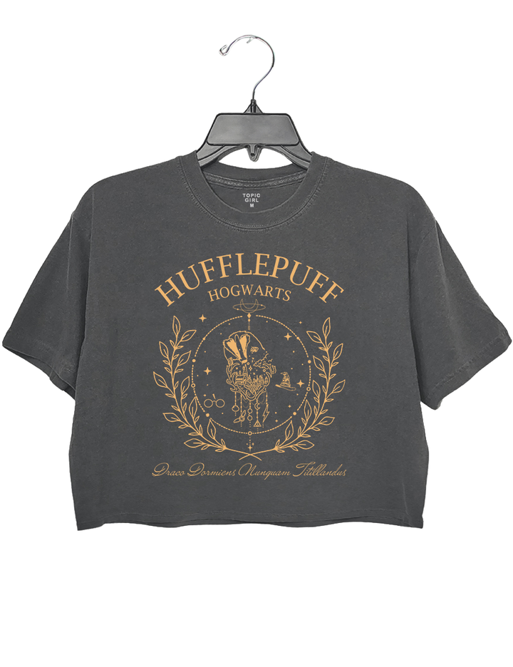 Hogwarts Hufflepuff Crop Top