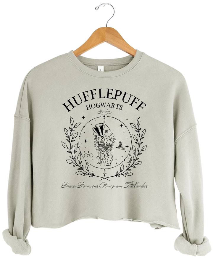 Hogwarts Hufflepuff Crop Top