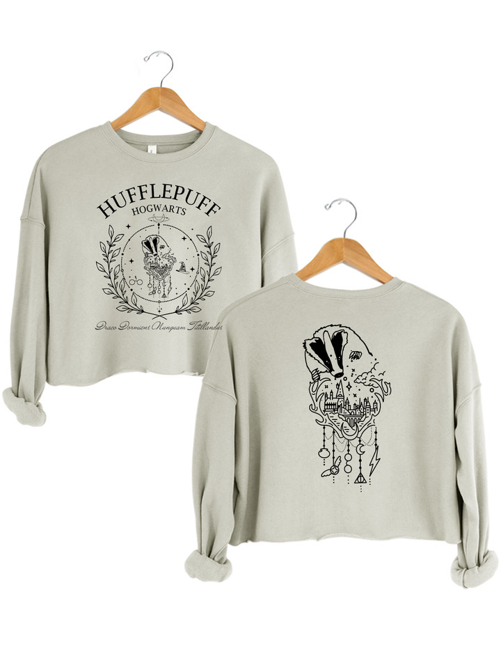 Hogwarts Hufflepuff Crop Top