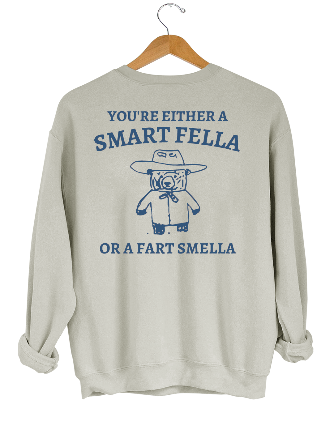 Are You A Smart Fella Or Fart Smella? Crop Top