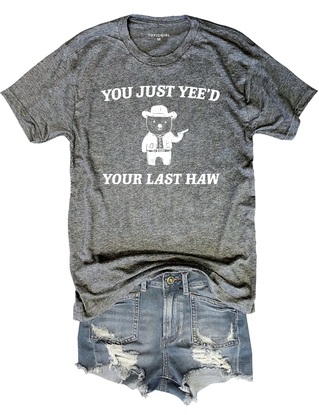 You Just Yee'd Your Last Haw Crop Top