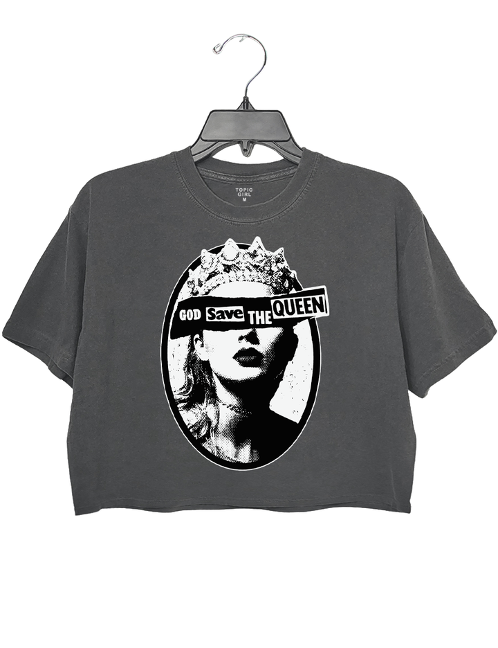 Taylor God Save The Queen Crop Top