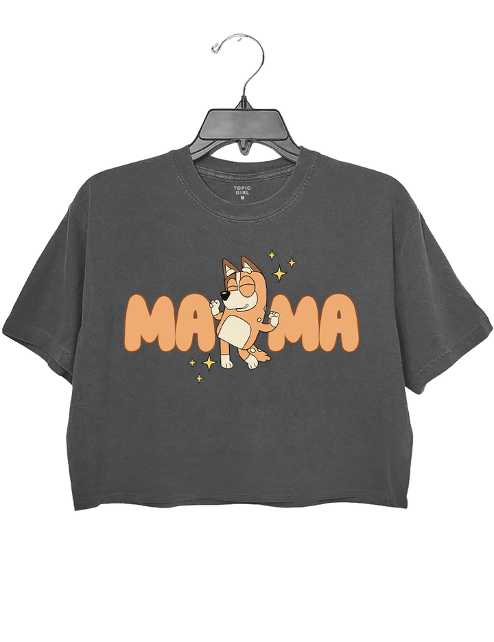 Bluey Mama The Motherhood Tour Crop Top