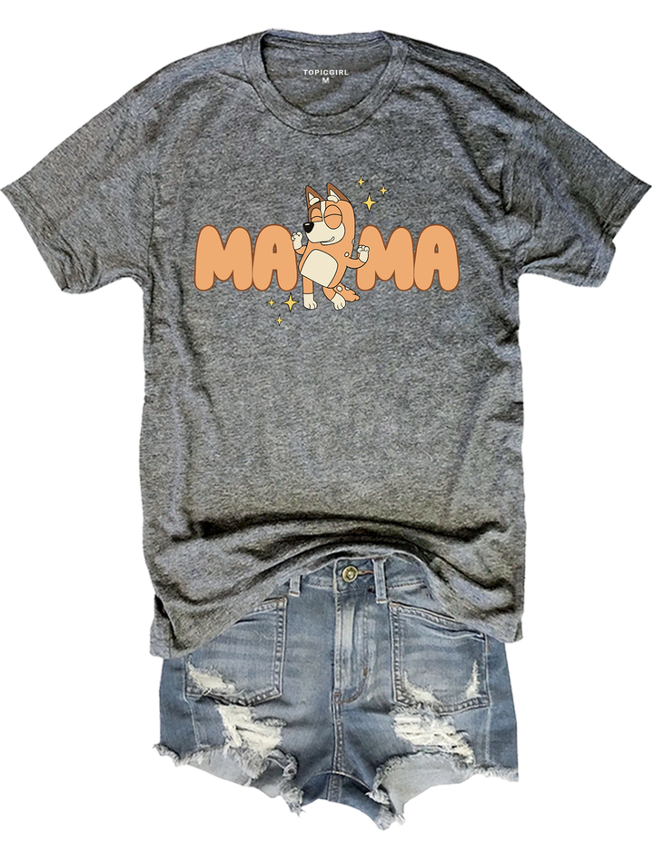 Bluey Mama The Motherhood Tour Crop Top