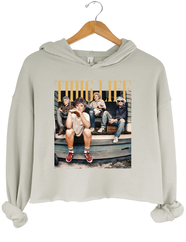 The Golden Girls Thug Life Crop Top