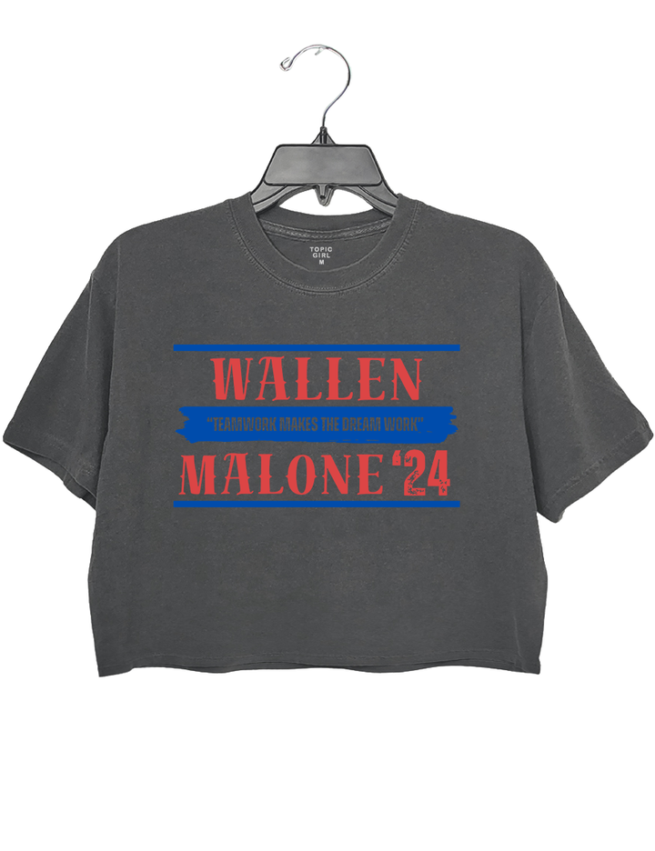 Wallen Malone 24 Crop Top