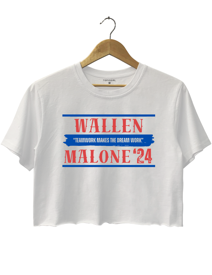 Wallen Malone 24 Crop Top