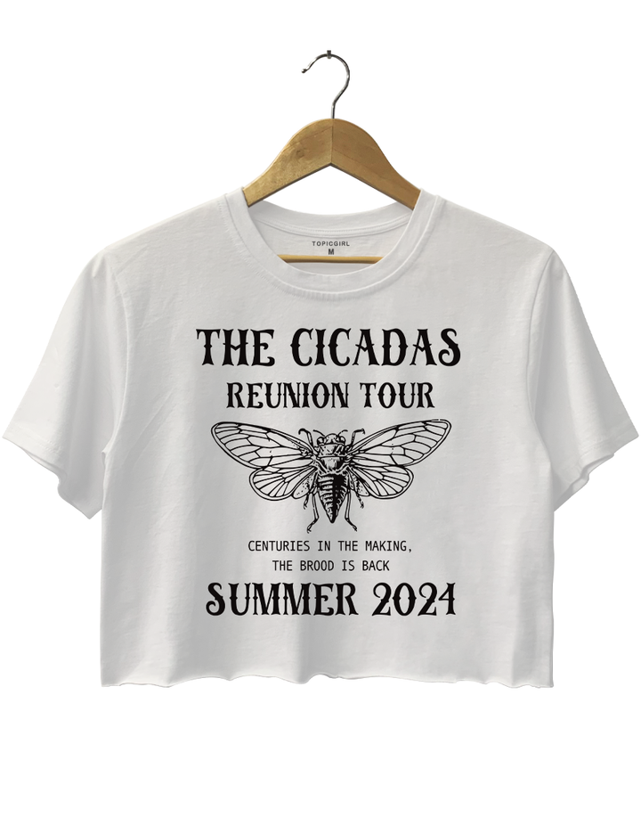 The Cicadas Reunion Tour Crop Top