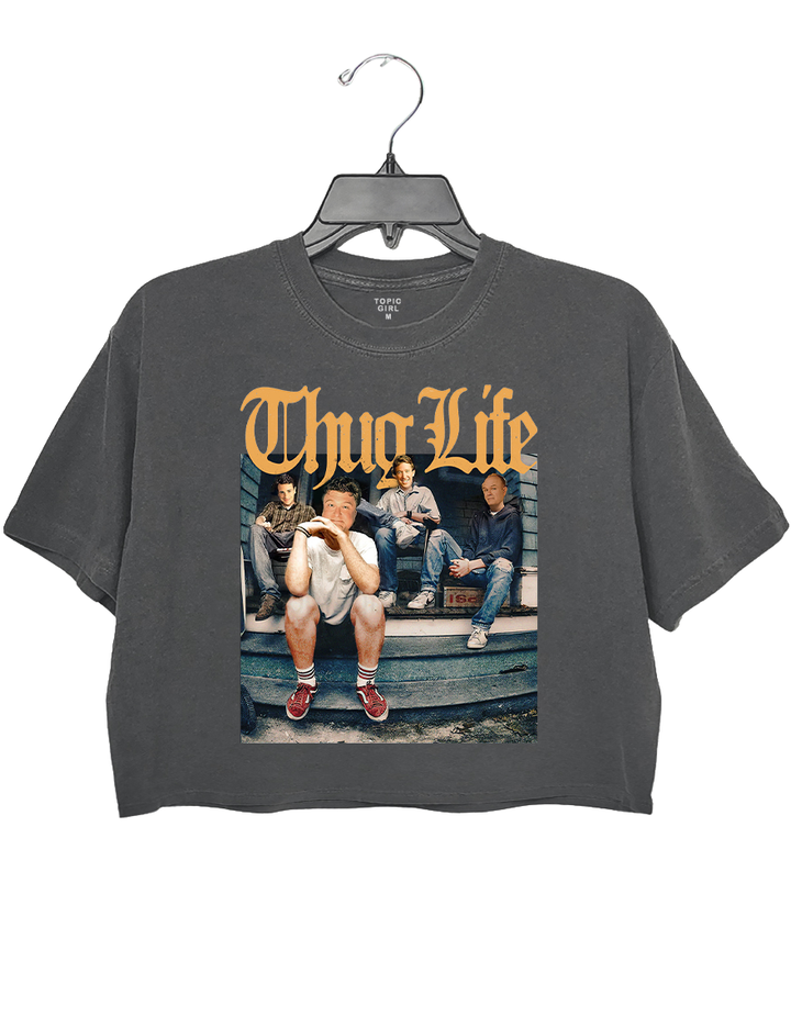 Sitcom 90’s Thug Life Crop Top