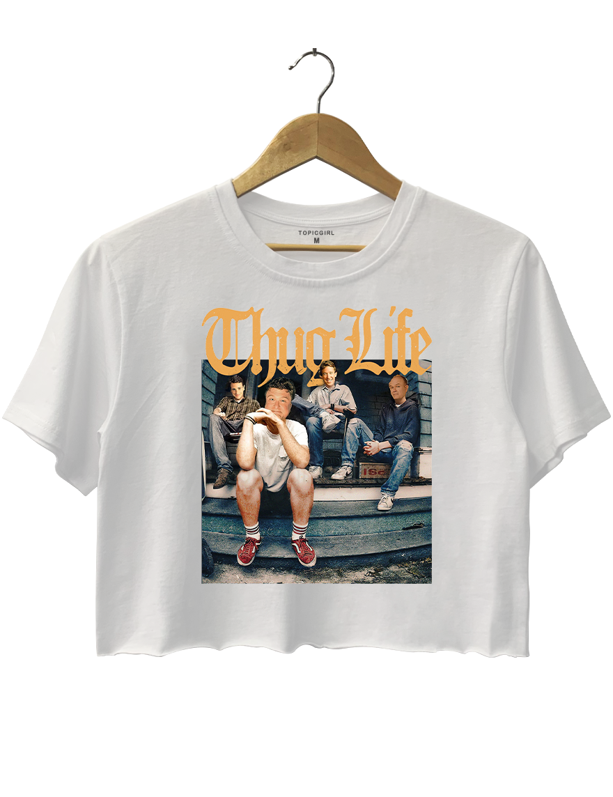 Sitcom 90’s Thug Life Crop Top