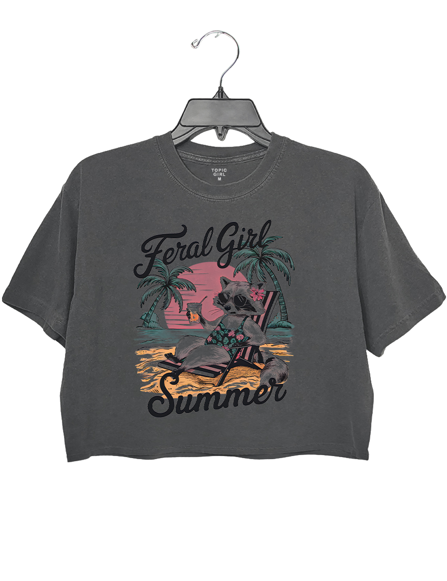 Feral Girl Summer Crop Top