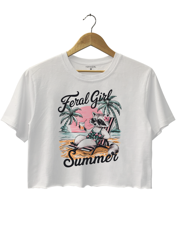 Feral Girl Summer Crop Top