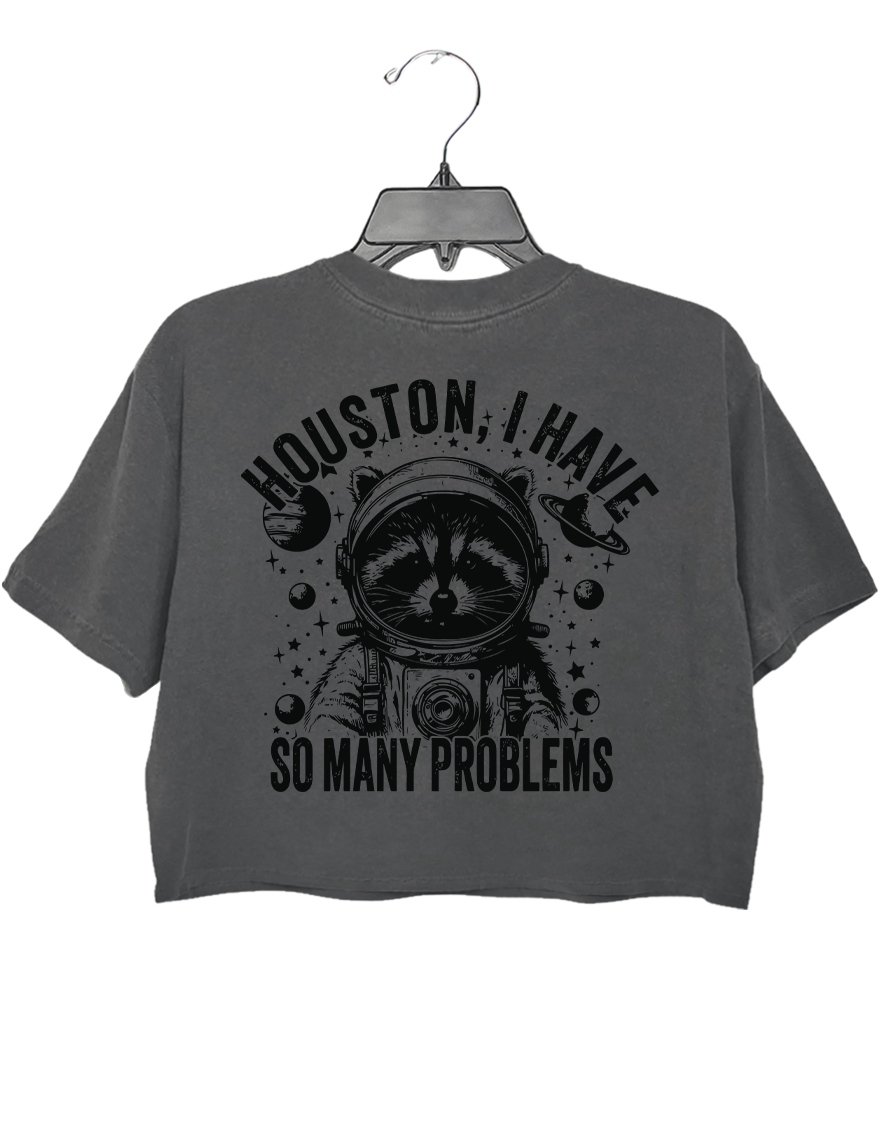 Houston I Have So Many Problems Crop Top