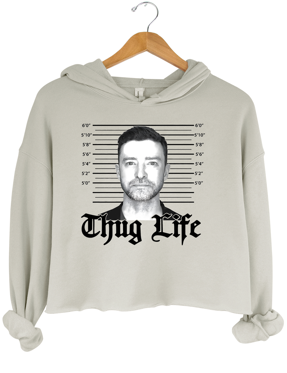 Thug Life Justin Timberlake Crop Top