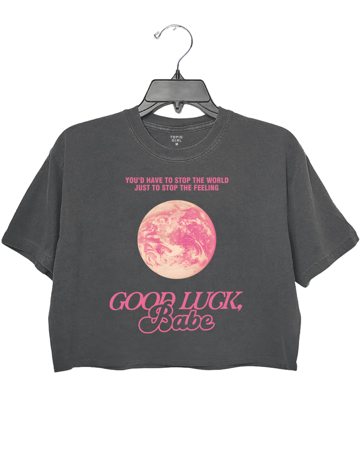 Good Luck Babe Chappell Roan Crop Top