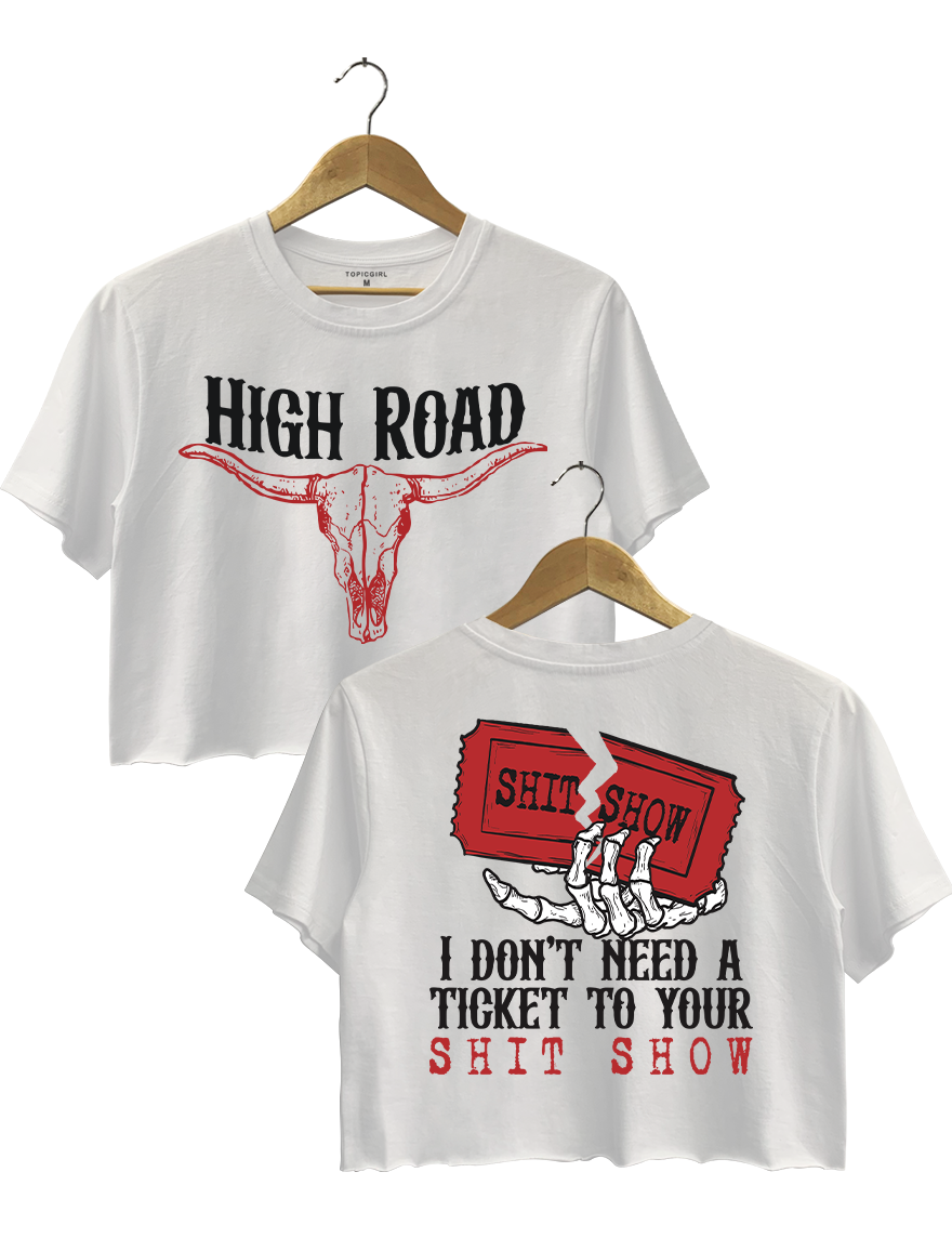 Koe Wetzel Jessie Murph High Road Shit Show Crop Top