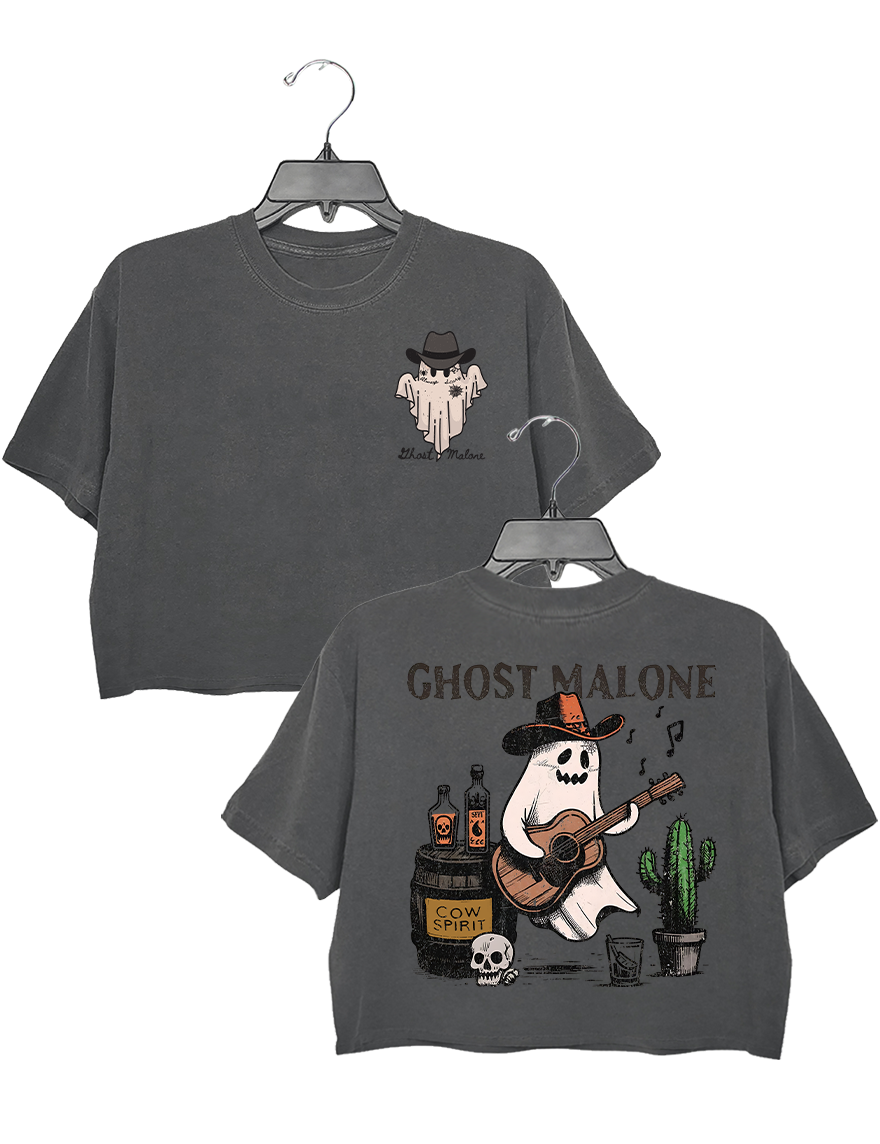 Ghost Malone Crop Top