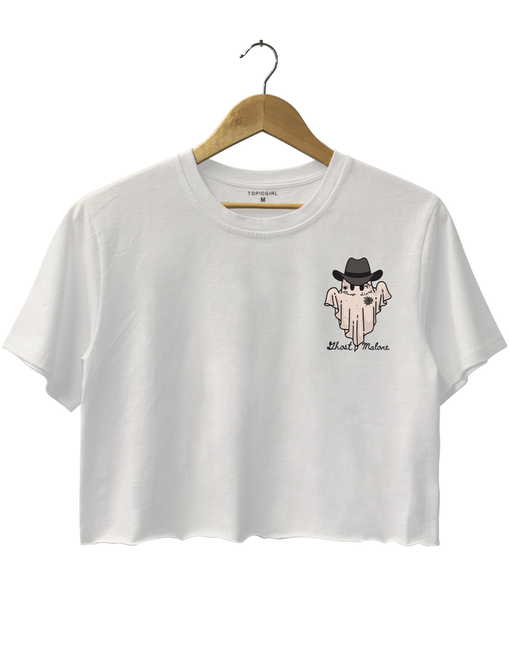 Ghost Malone Crop Top