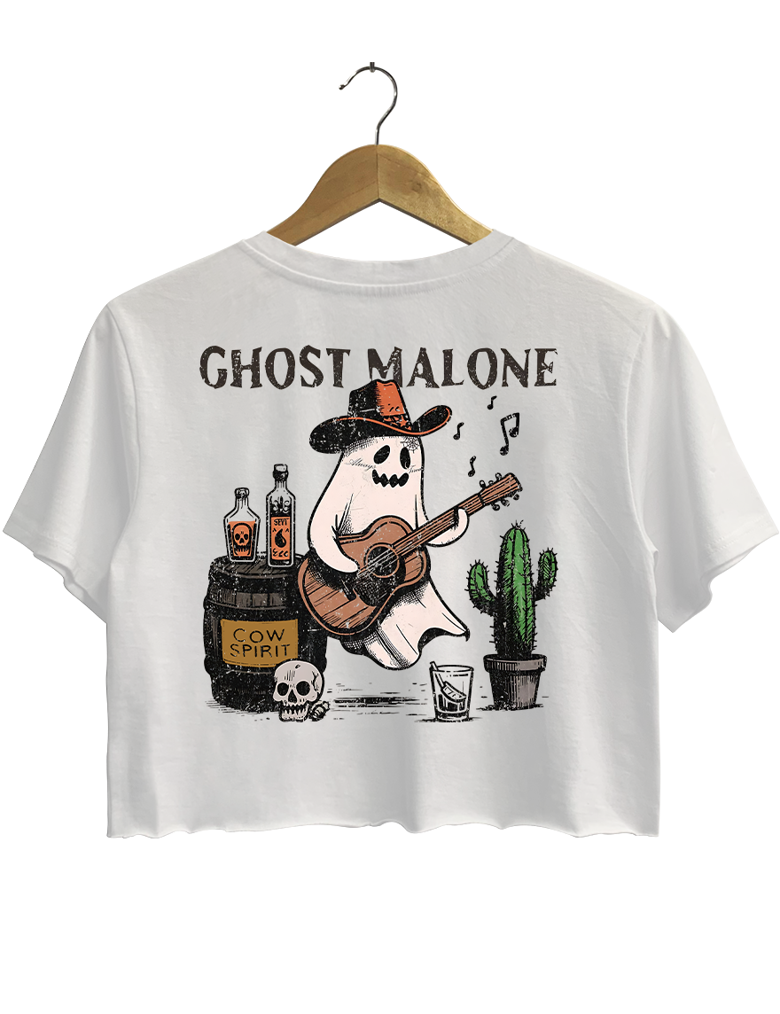 Ghost Malone Crop Top