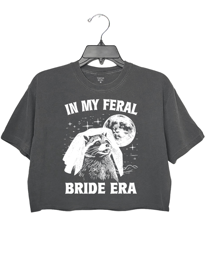 In My Feral Bride Era Crop Top