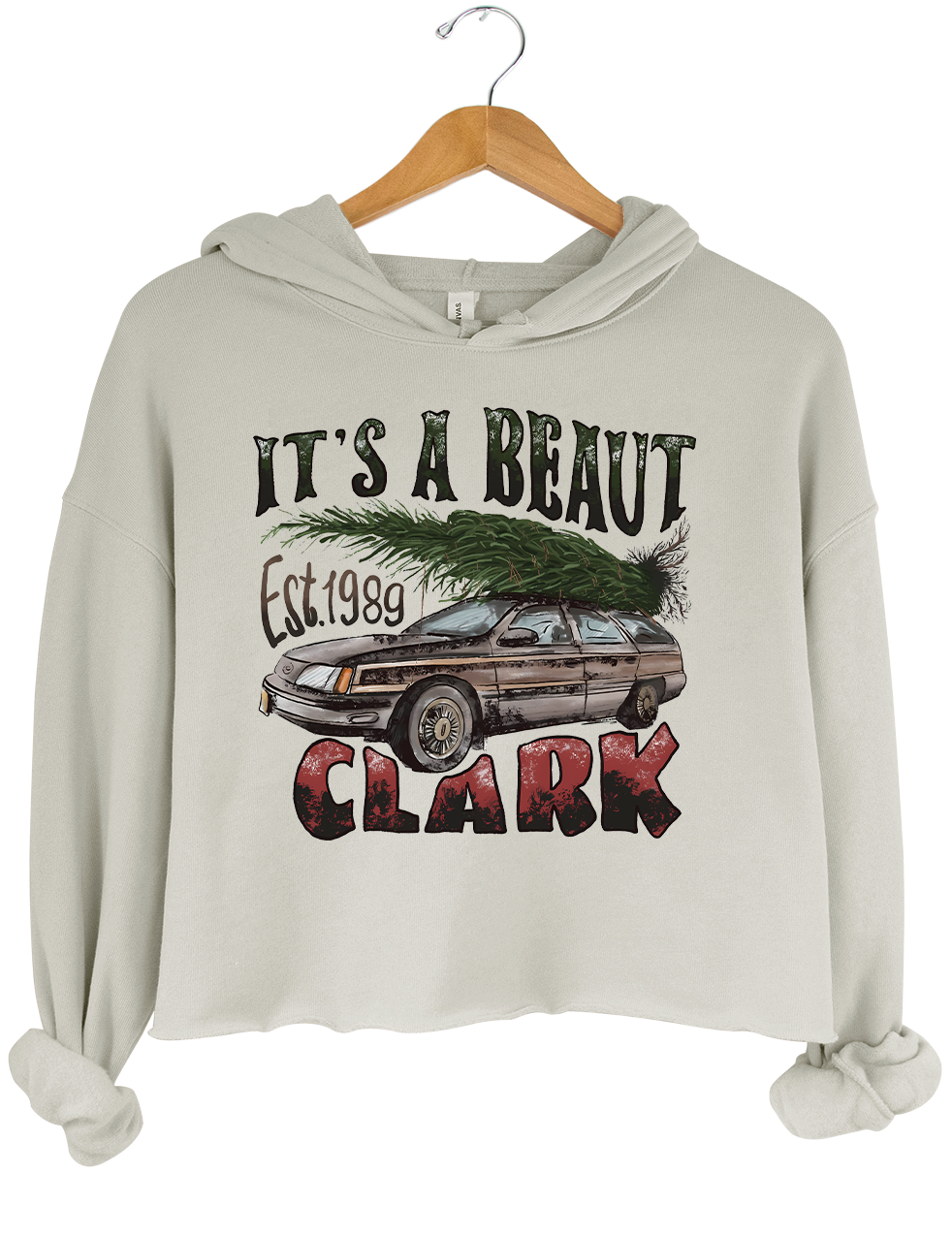 It's A Beaut Clark Est 1989 Crop Top