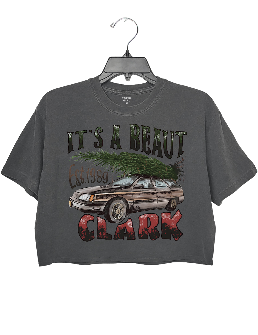 It's A Beaut Clark Est 1989 Crop Top