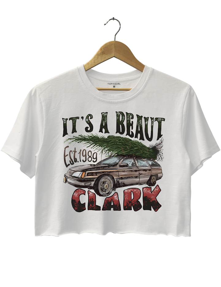 It's A Beaut Clark Est 1989 Crop Top