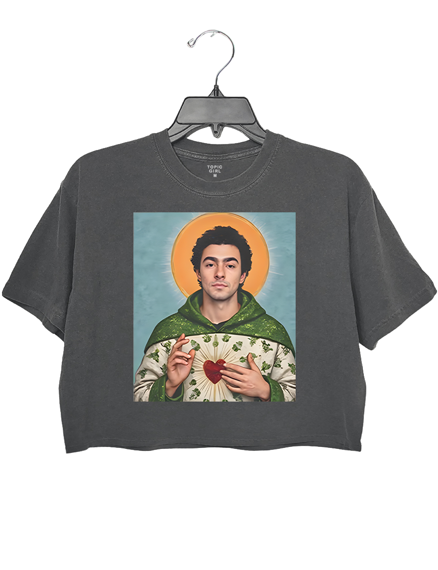 Saint Luigi Patron Saint Of Fafo Crop Top