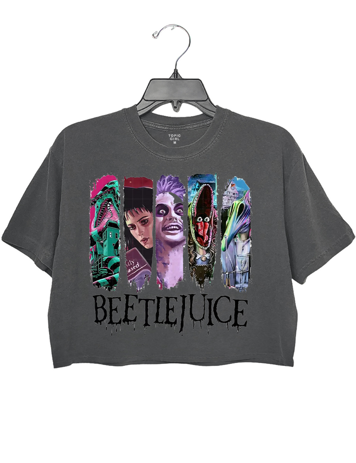 Beetle Juice Crop Top