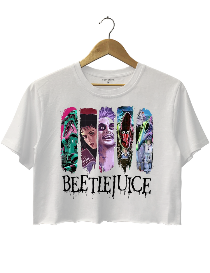 Beetle Juice Crop Top