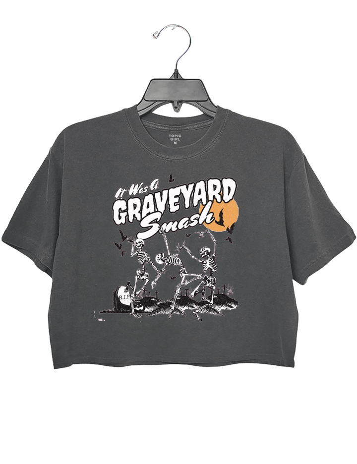 It Was A Graveyard Smash Crop Top