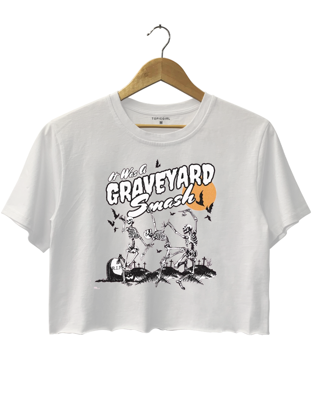 It Was A Graveyard Smash Crop Top