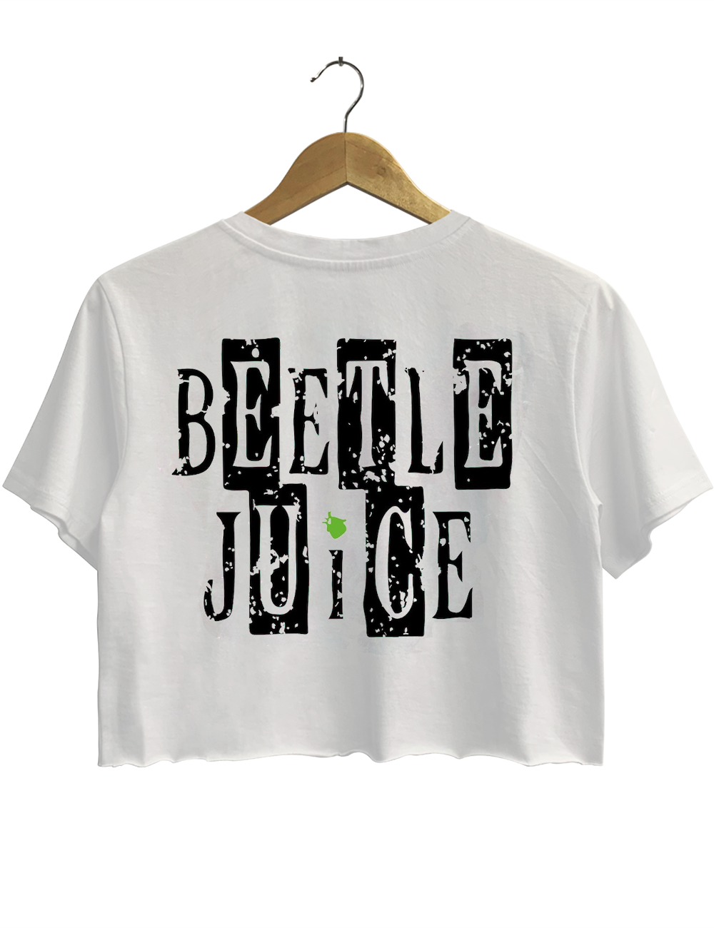 Beetlejuice Pocket Crop Top