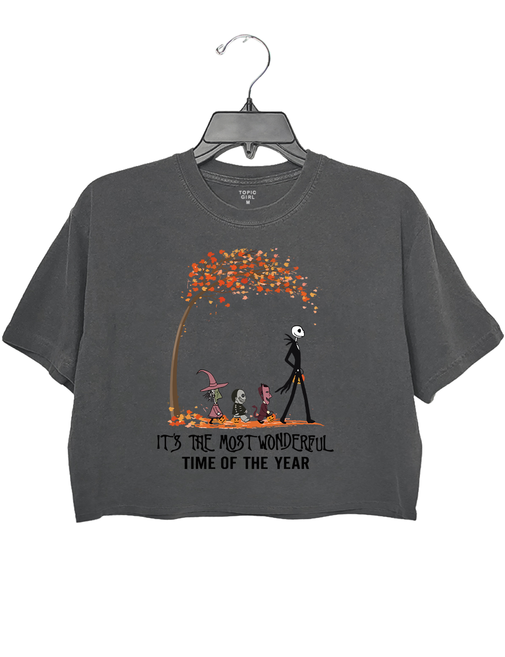 It's The Most Wonderful Time Of The Year Halloween Crop Top