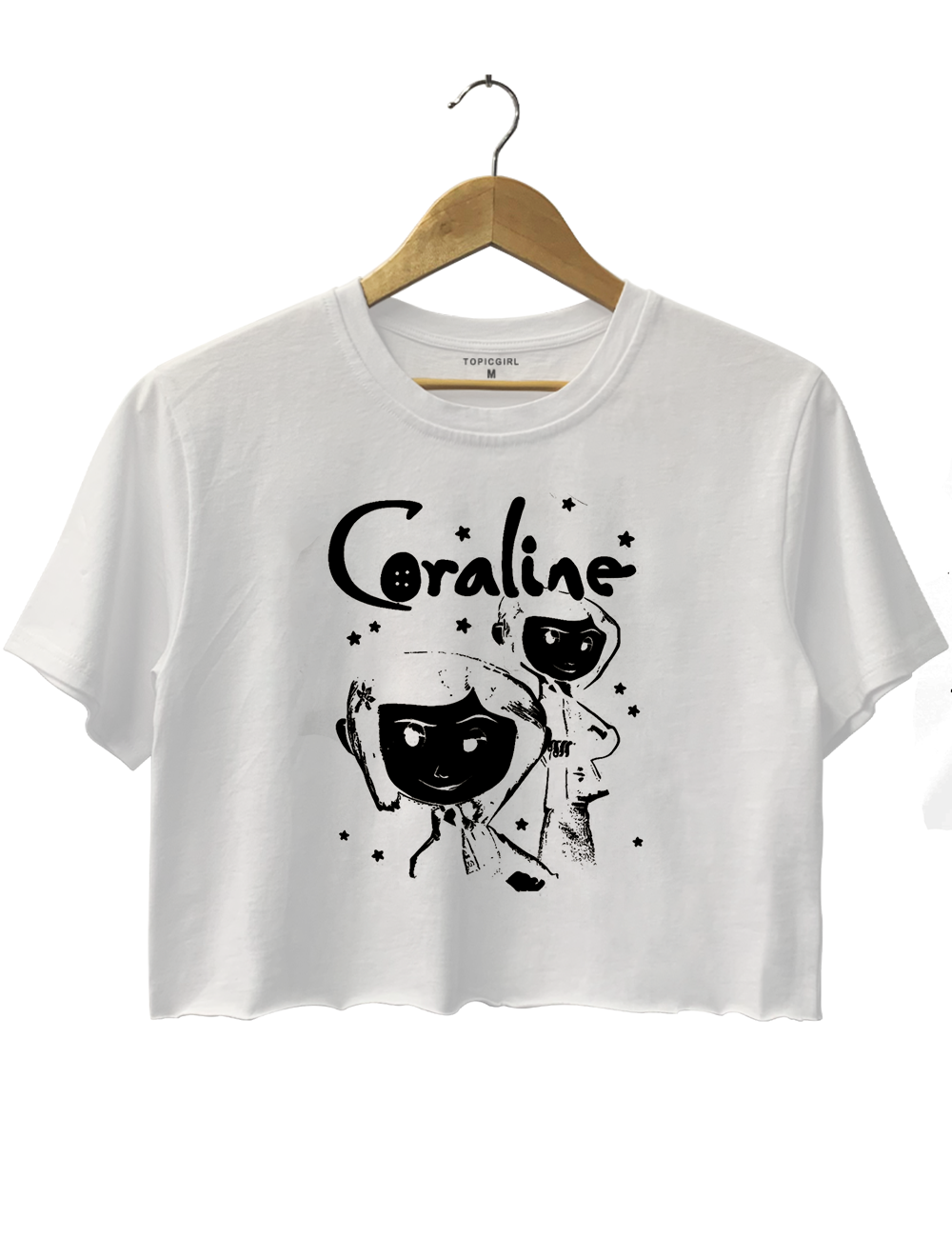 Coraline Halloween Crop Top