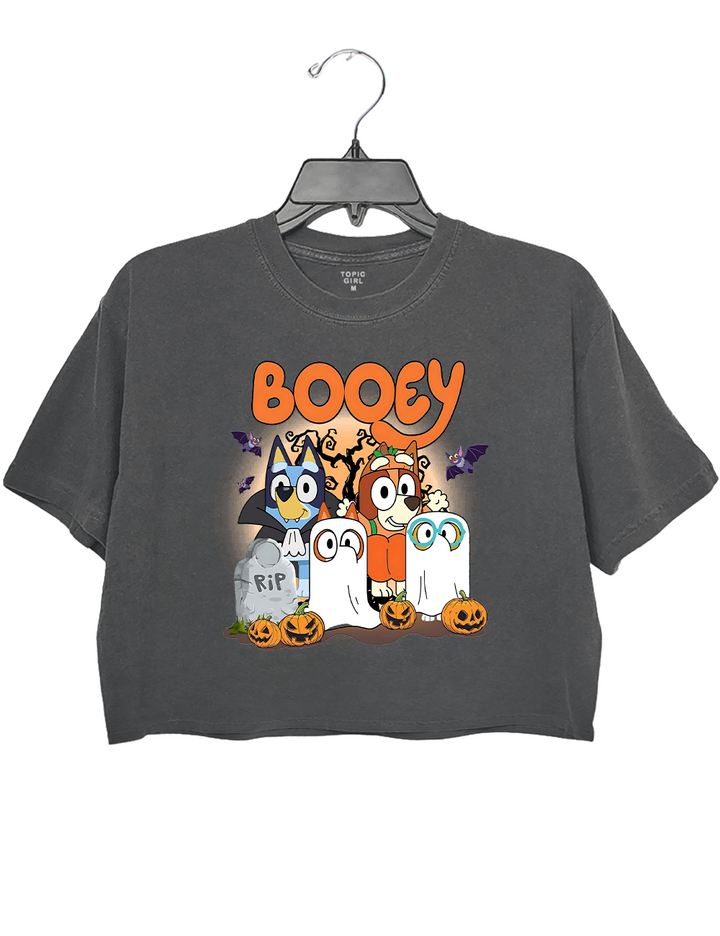 Booey Spooky Crop Top