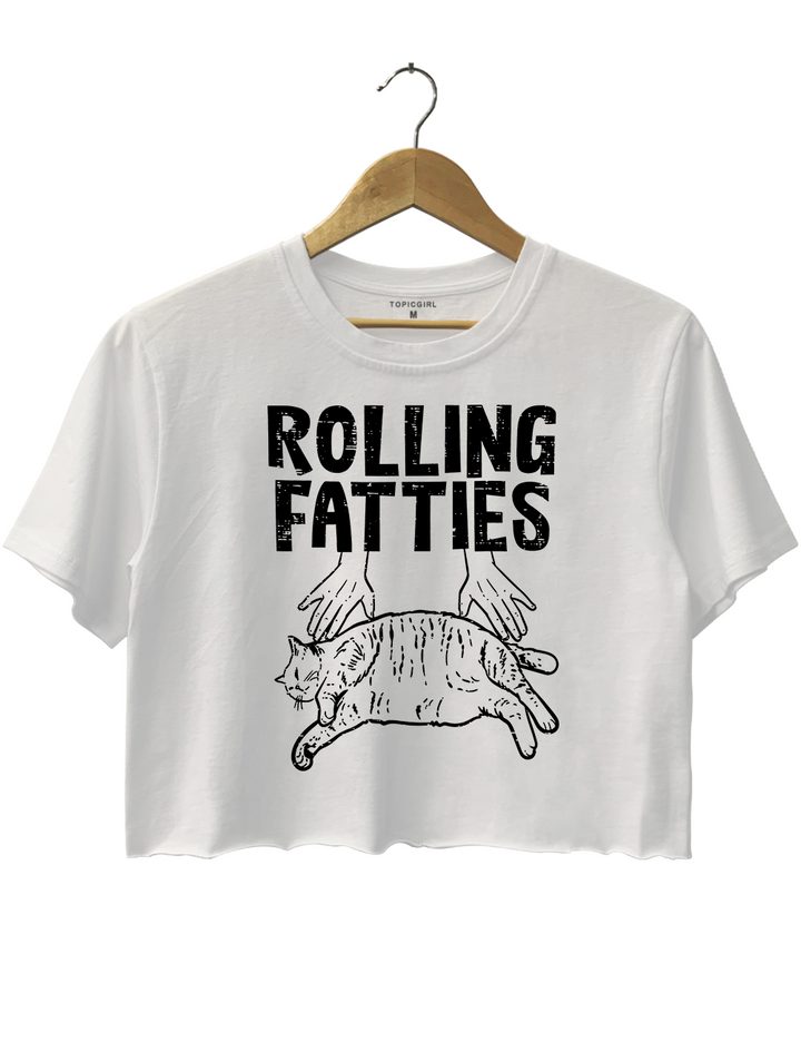 Rolling Fatties Crop Top