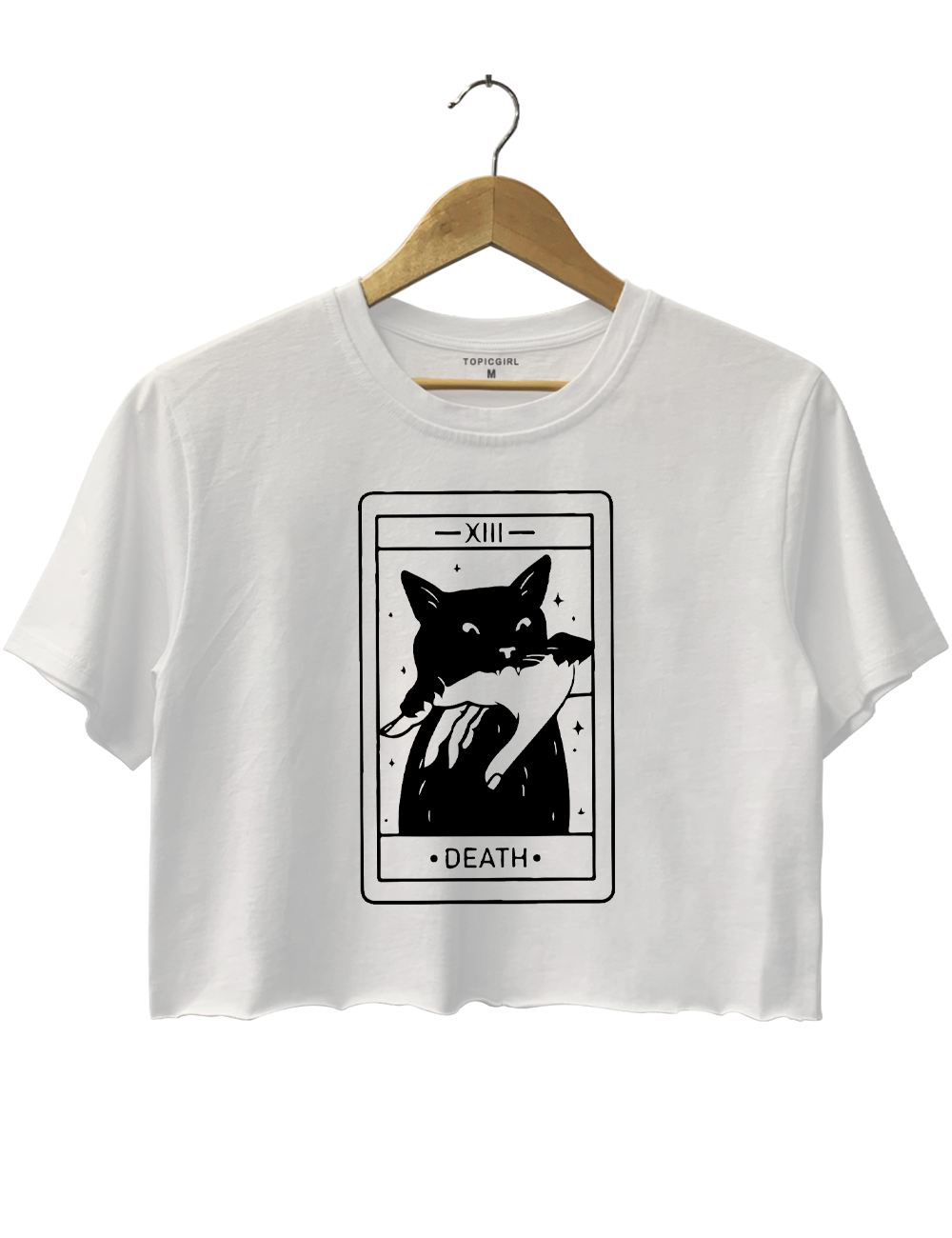 Tarot Death Crop Top