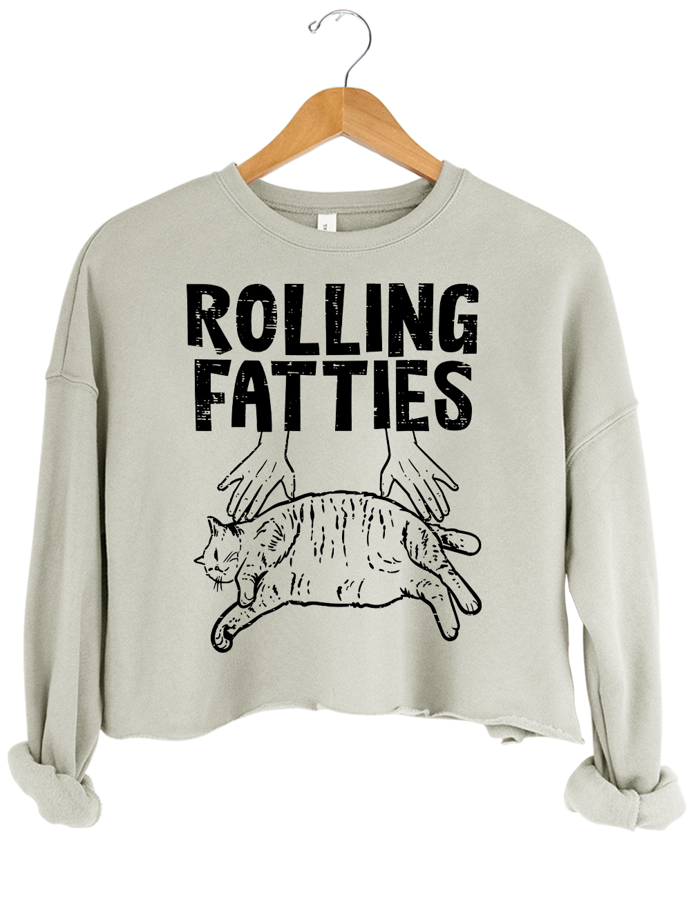 Rolling Fatties Crop Top