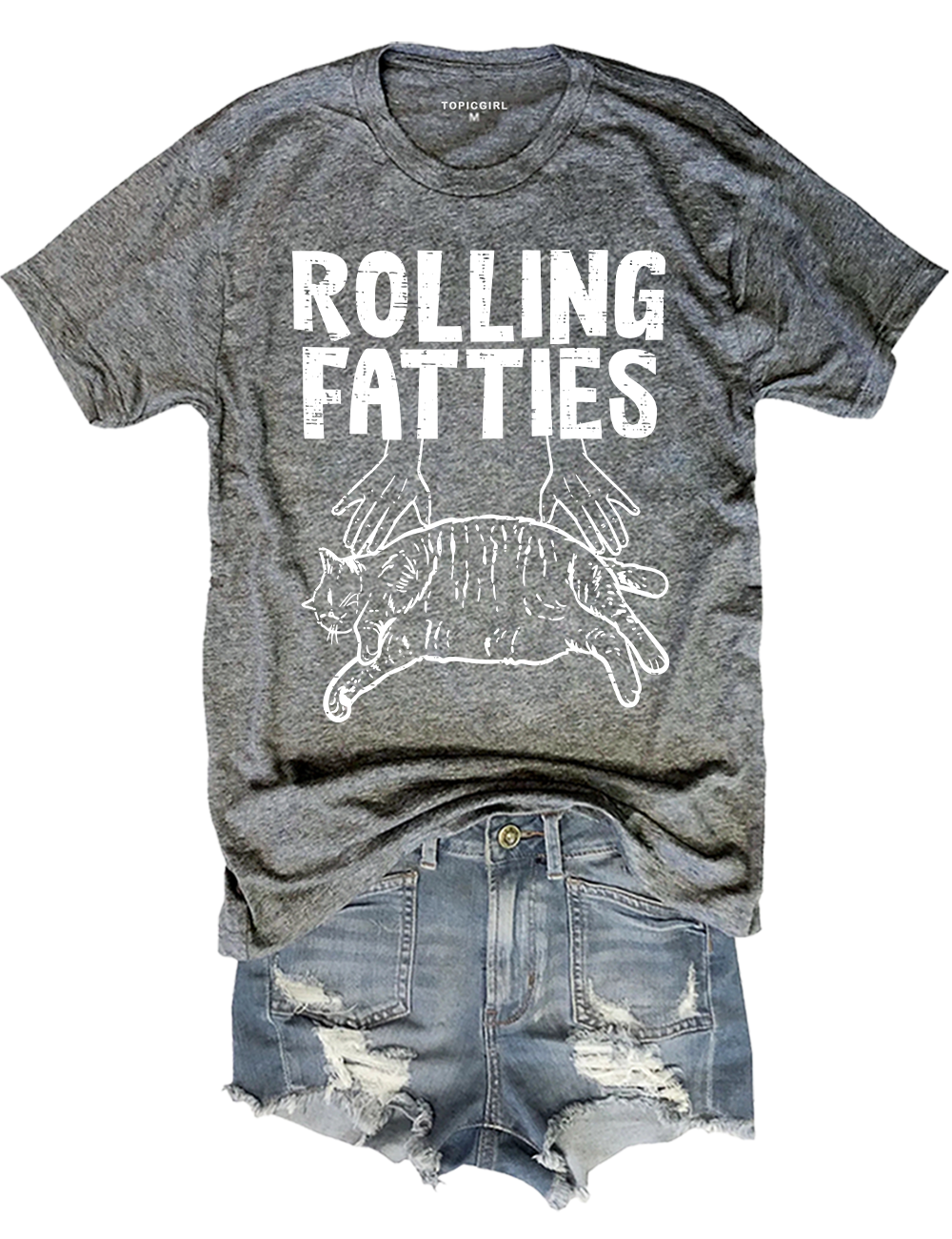 Rolling Fatties Crop Top