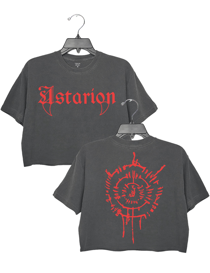 Astarion Baldur's Gate 3 Adventure Awaits Crop Sweatshirts